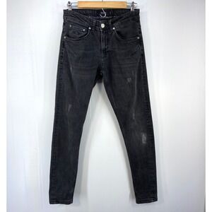 Bash Denim Washed Black Slim Skinny Jeans‎ Womens 30